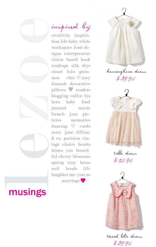 Inspired by ~ Zara Baby Dresses