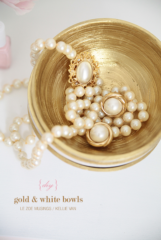 diy gold and white bowls7